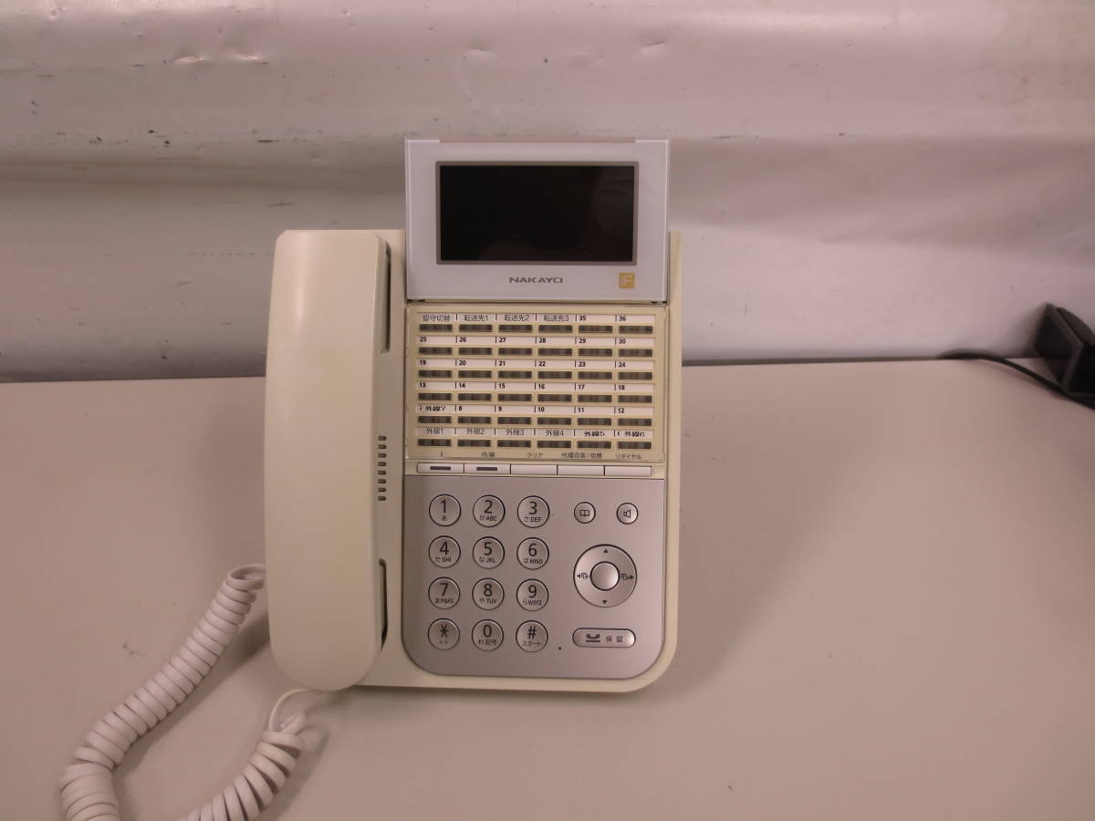 ☆ナカヨ iF 36ボタン電話機 NYC-36iF-SDW 領収書可3☆ 【在庫あり　即納】 正式的
