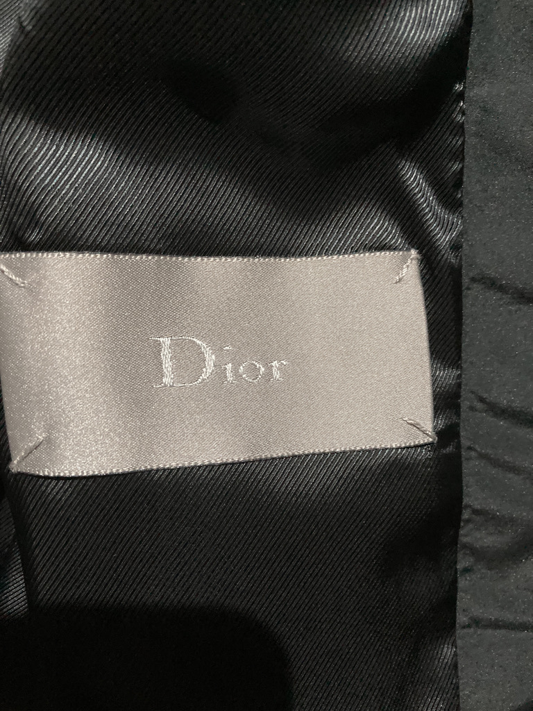 新品 Dior Homme ディオール オム トレンチコート 2008SS 黒 44 イタリア製 クリスヴァンアッシュ_画像4