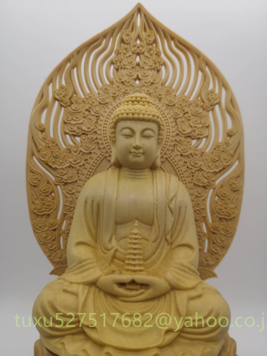 販売カスタムオーダー 極上彫 木彫仏像 薬師如来 仏像 薬師如来像 置物
