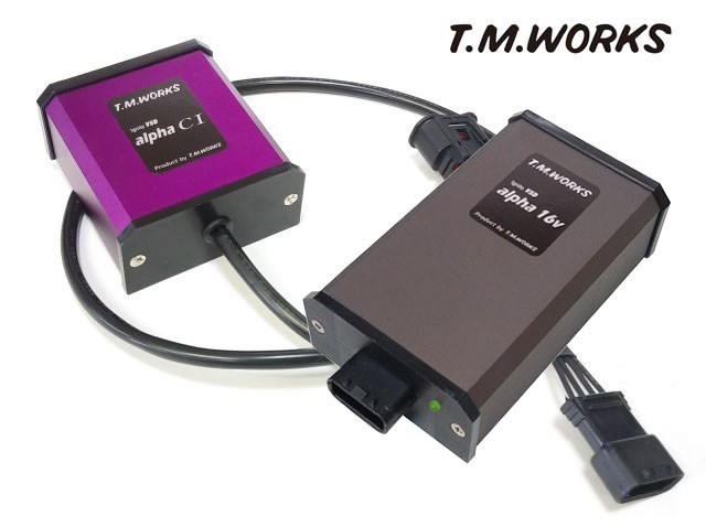 T.M.WORKS 新型IgniteVSD Alpha16V+AlphaCI ハーネスセット アクセラスポーツ BK5P_画像1