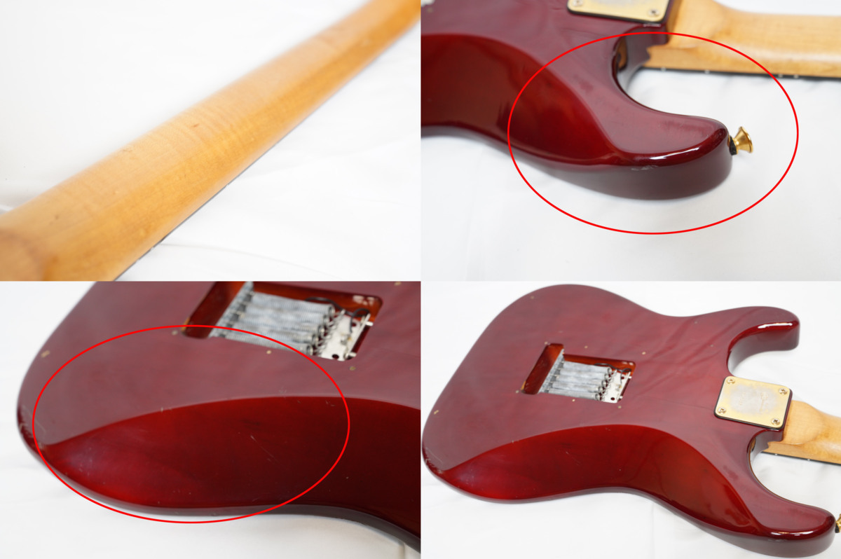 ☆Charvel☆Refinement R-U38 Trans Red ストラトタイプ 90年代 ☆Charvel☆Refinement R-U38 Trans Red ストラトタイプ 90年代