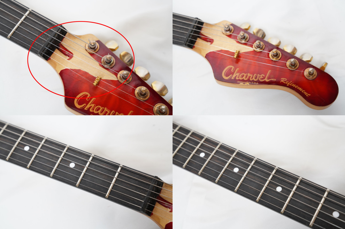 ☆Charvel☆Refinement R-U38 Trans Red ストラトタイプ 90年代 ☆Charvel☆Refinement R-U38 Trans Red ストラトタイプ 90年代