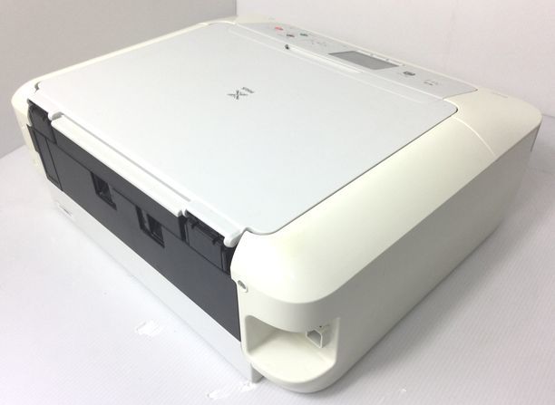【全額返金保証付／総印刷枚数2,900枚以下】Canon インクジェットプリンター複合機 PIXUS MG6930 WH ホワイト