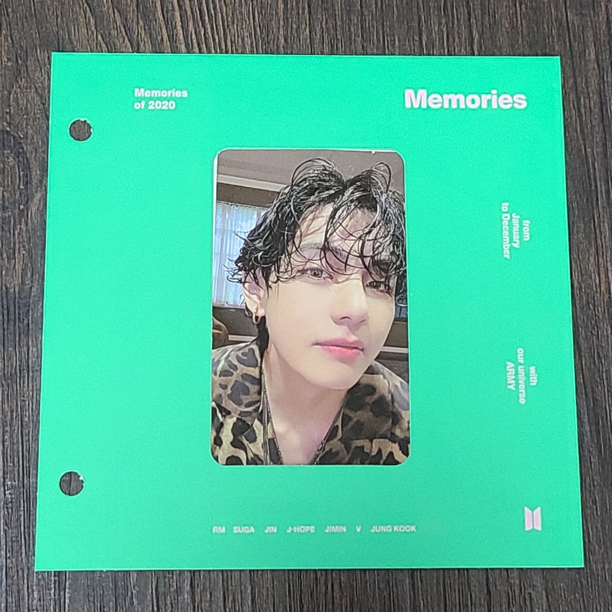 BTS Memories メモリーズ 2020 Blu-ray トレカ V テテ-