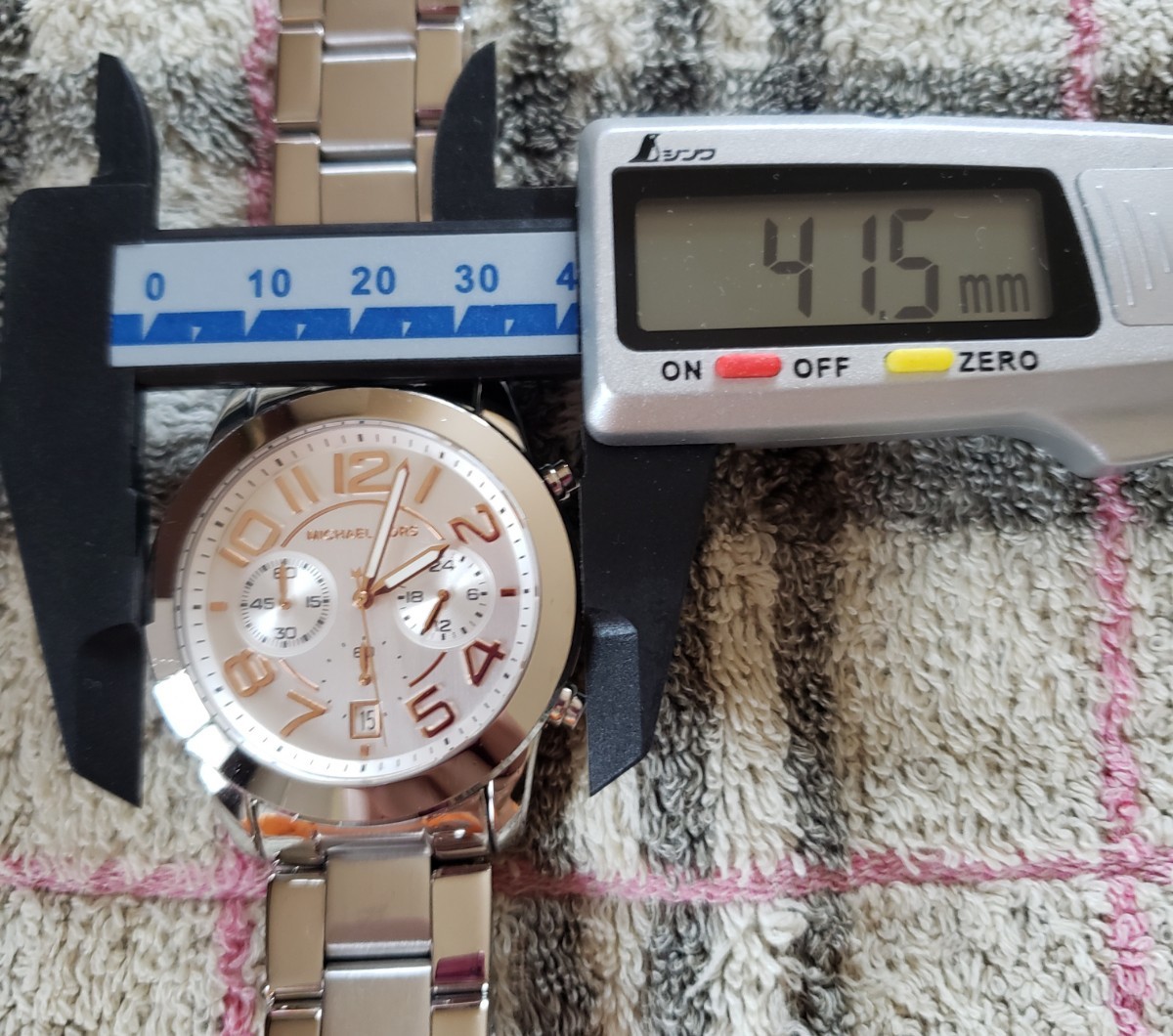 【新品電池交換済】 MICHAEL KORS 腕時計 レディース マイケルコース