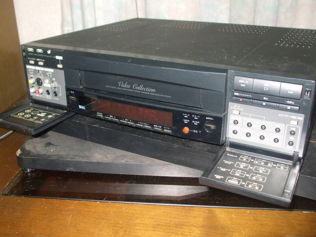 送料無料 ビクター VICTOR 高画質のS-VHS ビデオデッキHRーV1 送料無料 ビクター VICTOR 高画質のS-VHS ビデオデッキHRーV1
