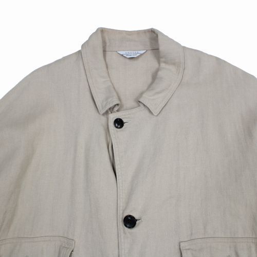 UNUSED アンユーズド 19SS リネンハンティングジャケット 3 ベージュ