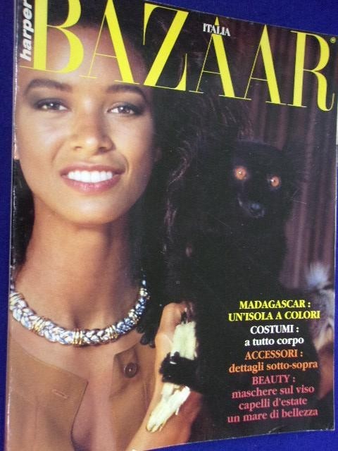 5036 洋雑誌★HARPER'S BAZAARハーパーズバザー イタリア版 1990年5・6月号_画像1