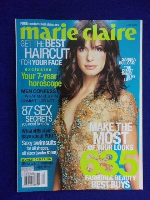 5036. magazine * Marie Claire American version 2002 year 5 month number 