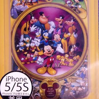 キャラクターワールド★ディズニーオンパレード★ミッキーマウス★ディズニー★Disney★iPhone５/５S★スマホカバー★新品の画像1