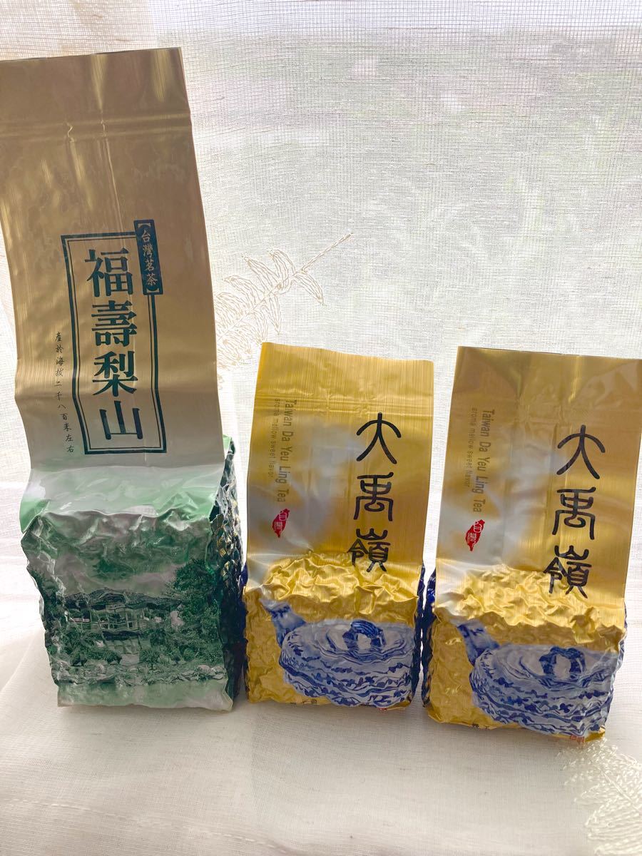 台湾大禹嶺高冷茶 高山茶 (75g×2袋)/福壽梨山高山烏龍茶150g 台湾大禹嶺高冷茶 高山茶 (75g×2袋)/福壽梨山高山烏龍茶150g
