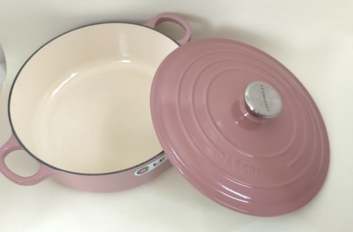 ル・クルーゼ アンティークローズ ココットジャポネーズ 24cm 新品