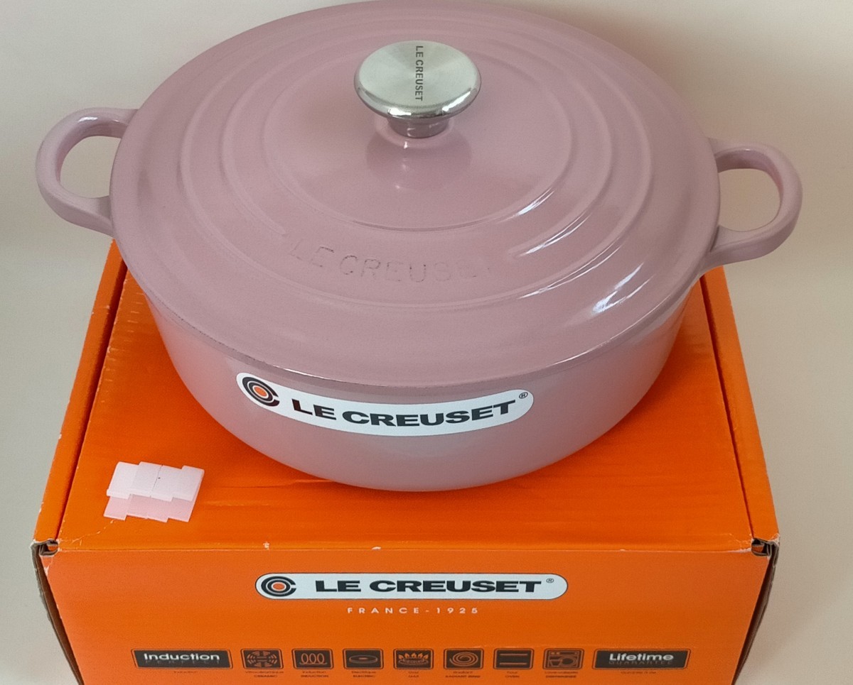 ル・クルーゼ アンティークローズ ココットジャポネーズ 24cm 新品