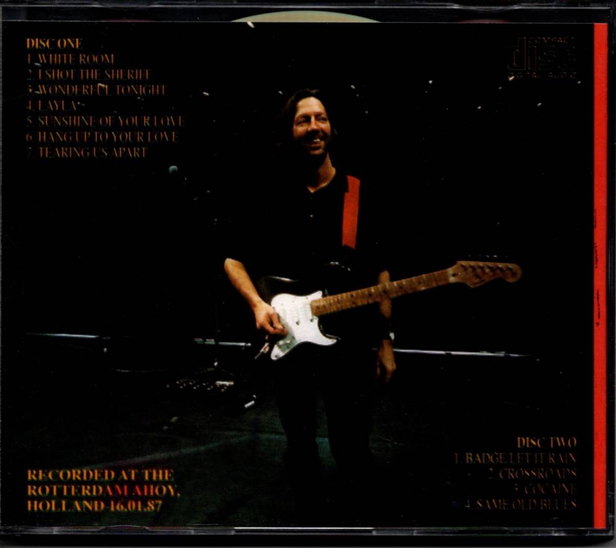 Eric Clapton / Caught In The Act / 2プレスCD 