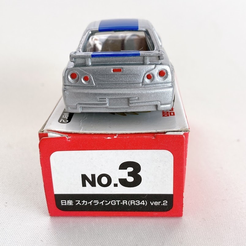 トミカ No.3 日産 スカイライン GT-R R34 Ver.2 1/61 トミカ30周年限定品 TOMICA_画像5