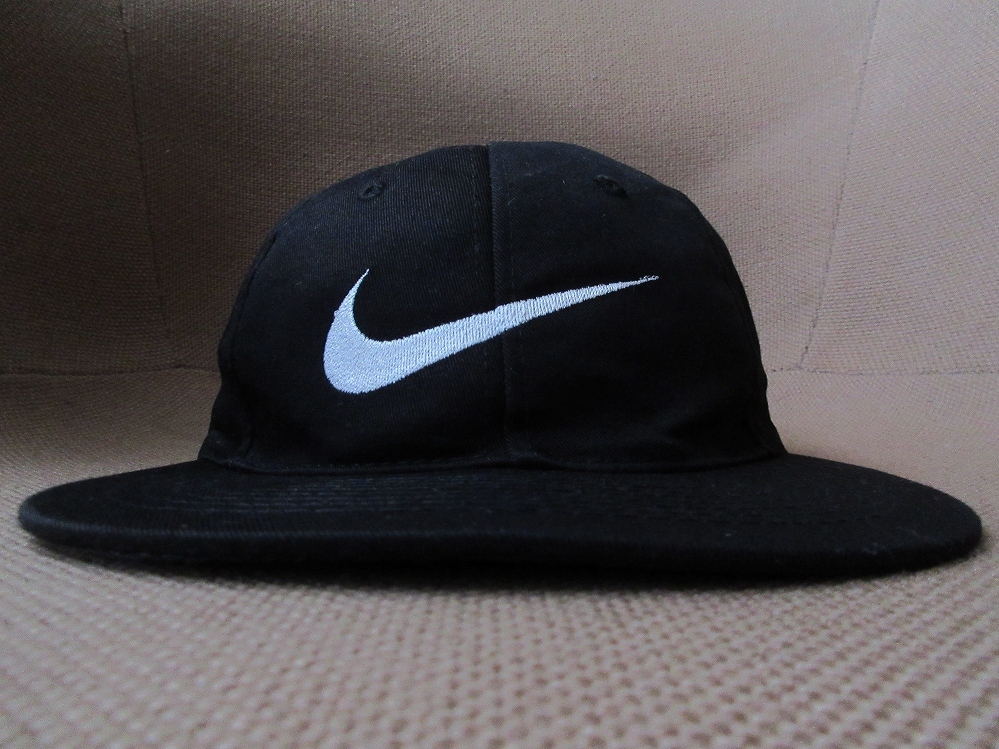 ヤフオク! - 90's NIKE 白タグ SWOOSHロゴ 刺繍 スナップバッ...