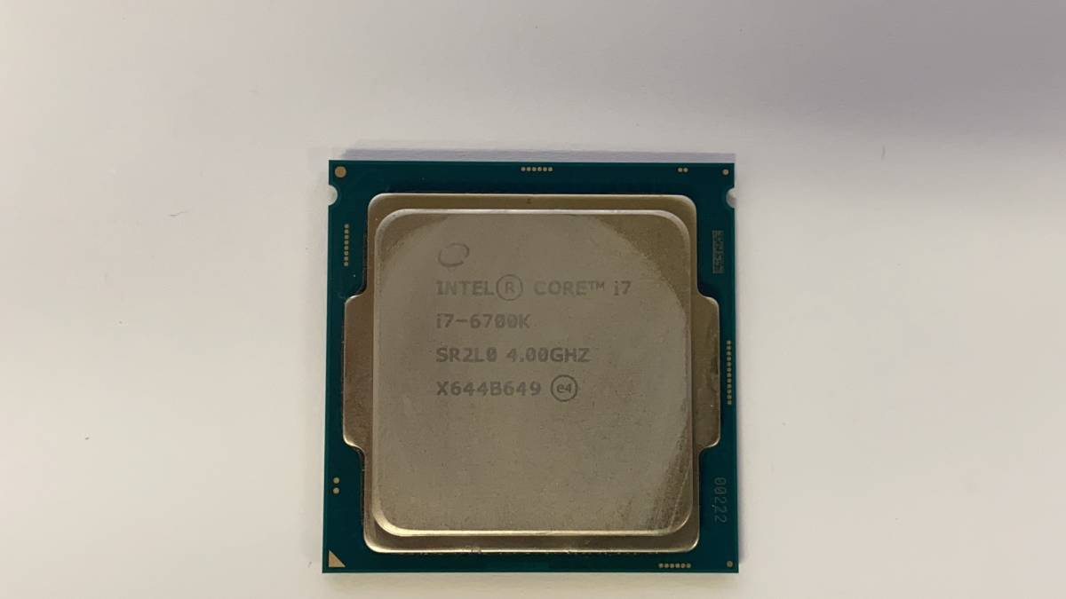 高質 (激安) 動作確認済み 4.00GHz SR2L0 6700K i7 Core Intel - Corei7 - labelians.fr
