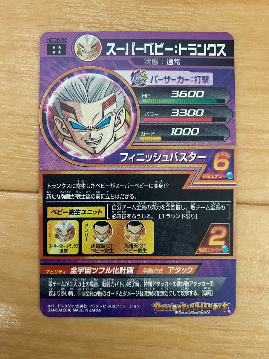 HGD6-58 スーパーベビー トランクス 本家 スーパー HGD6-58 スーパーベビー トランクス 本家 スーパー