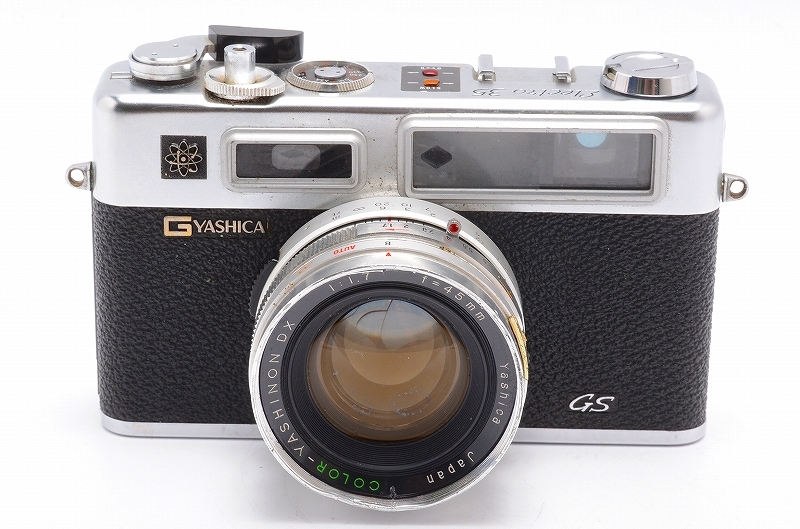 【 きれいな外観 ★レンジファインダー】ヤシカ YASHICA ELECTRO 35 GS 45ｍｍ F1.7 ★モルト整備済み★通電,シャッターOK★10Tya7235_画像10