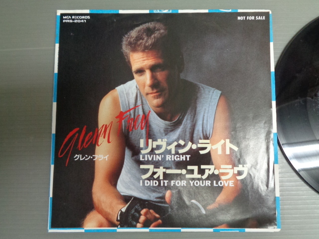 グレン・フライGLENN FREY/リヴィン・ライトLIVIN' RIGHT★シングル_画像1