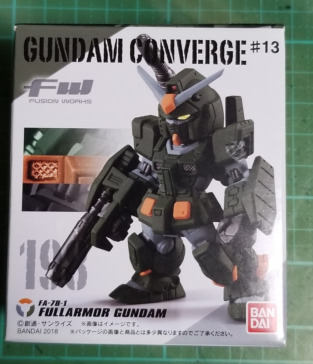 食玩 FW GUNDAM CONVERGE #13 198 フルアーマーガンダム フルアーマー ガンダム コンバージ FA-78-1 コンパージ Full Armor Gundam Figure