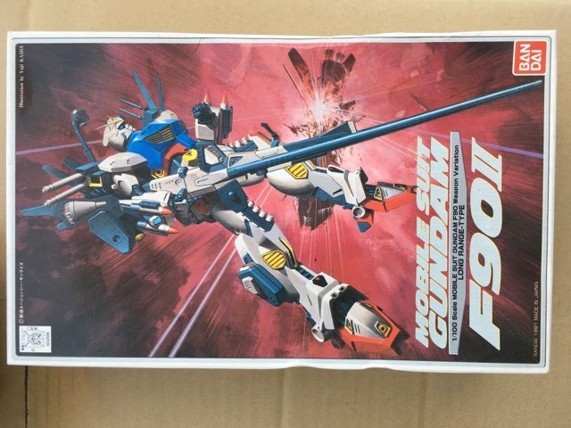 BANDAI ガンプラ 1/100 ガンダムF-90Ⅱ-Lタイプ 長射程仕様 旧キット