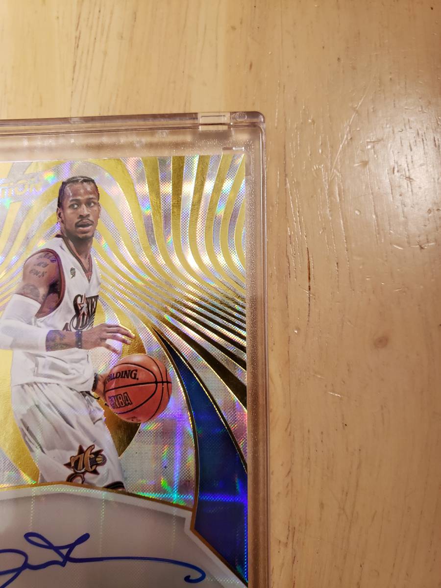 SP autograph 2016 -17 Panini Revolution ALLEN IVERSON Auto /a Len Aiba -sonAutograph