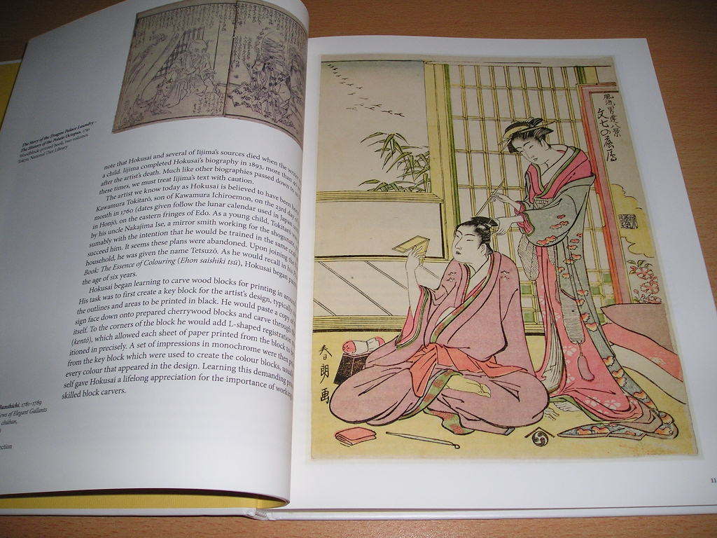洋書・Hokusai・葛飾北斎の浮世絵絵画作品精選集_画像2