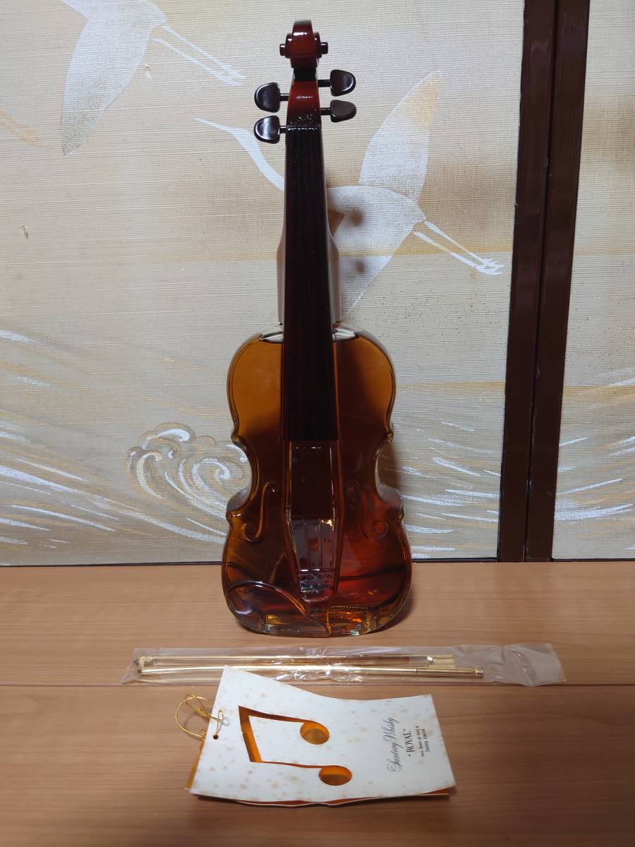 ② 超 特級 ウイスキー ローヤル バイオリン 楽器 サントリー 検索 