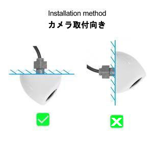 AHD 100万画素/62万画素切り替 車載カメラ 超広角 リアカメラ バックカメラ_画像8