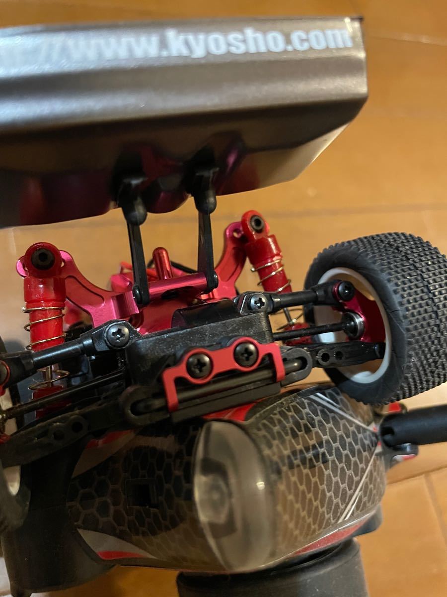 京商 ミニッツバギー MB010 アルミオプションパーツ多数装着 京商 ミニッツバギー MB010 アルミオプションパーツ多数装着