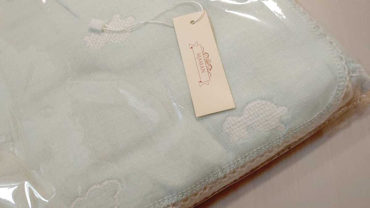  новый товар нераспечатанный * голубой цвет *6 -слойный марля большой размер мягкость baby банное полотенце *110×110cm новорожденный одеяло покрывало теплоизоляция . вода младенец рождение подготовка 
