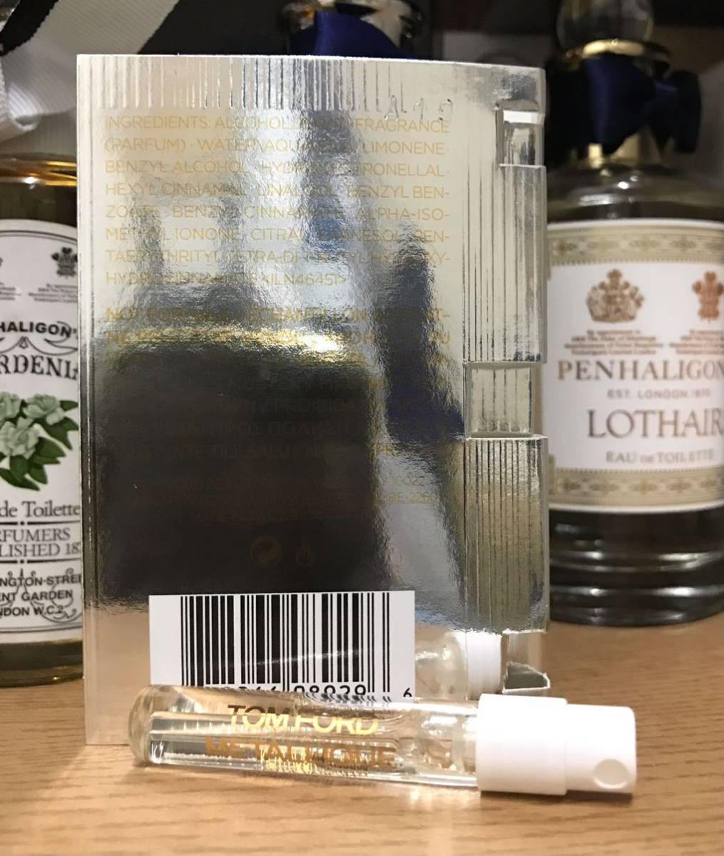 《送料無料》 トムフォード メタリーク オードパルファム 1.5ml サンプル ※未使用※ #METALLIQUE EDP_画像3