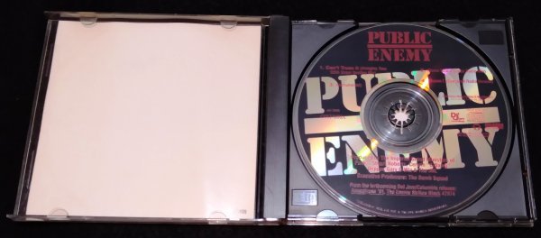 Public Enemy / Can't Truss It・Move! CDS★Bomb Squad Def Jam 1991年US盤 パブリック・エナミー 盤キズの画像2