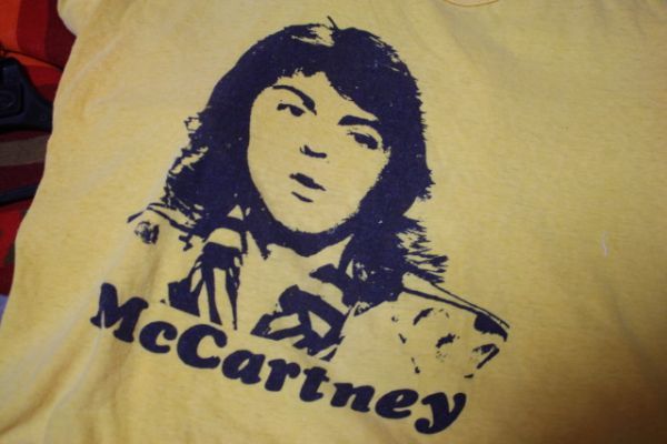 special 超希少 70s ビンテージ ポール マッカートニー バンド Tシャツ