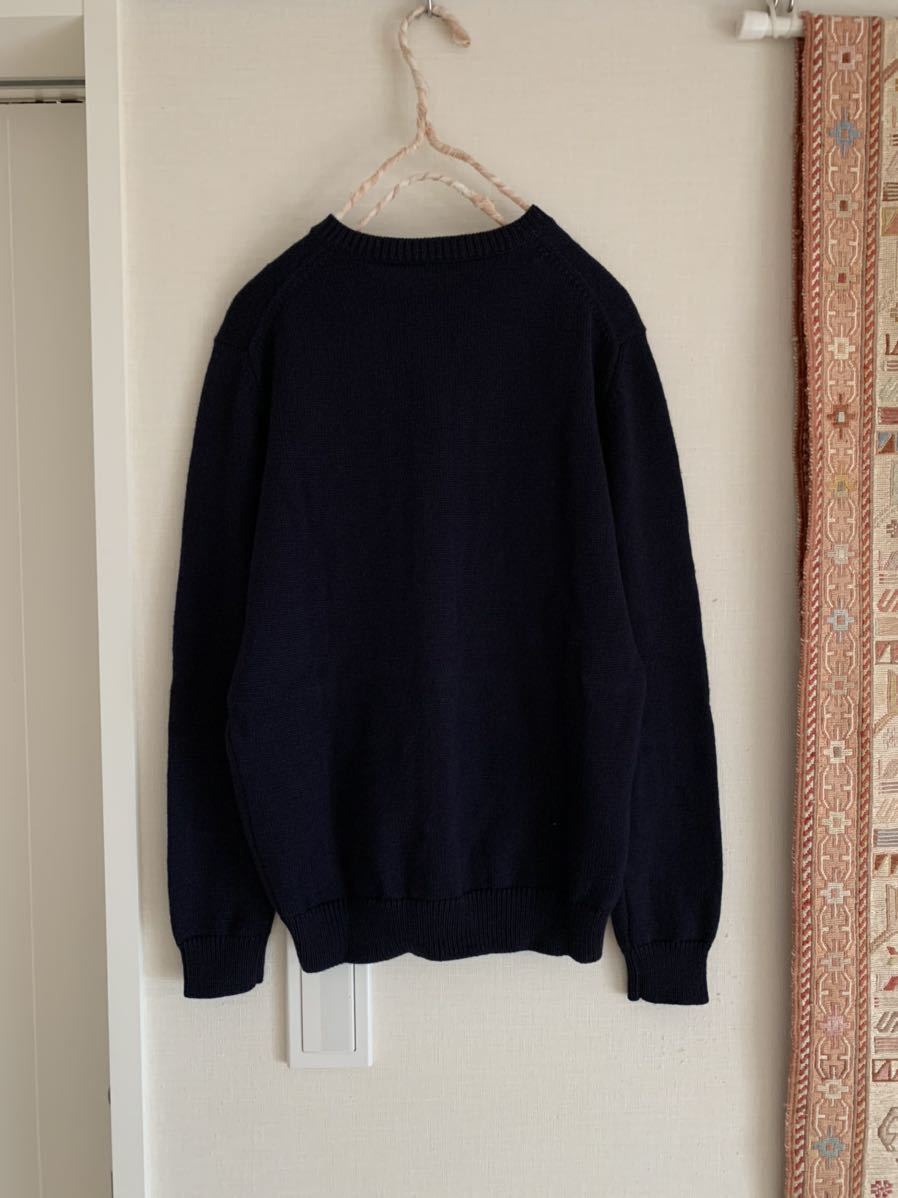 J&M DAVIDSON wool cardigan navy tops Davidson navy blue dark blue Anne glow bar shop *