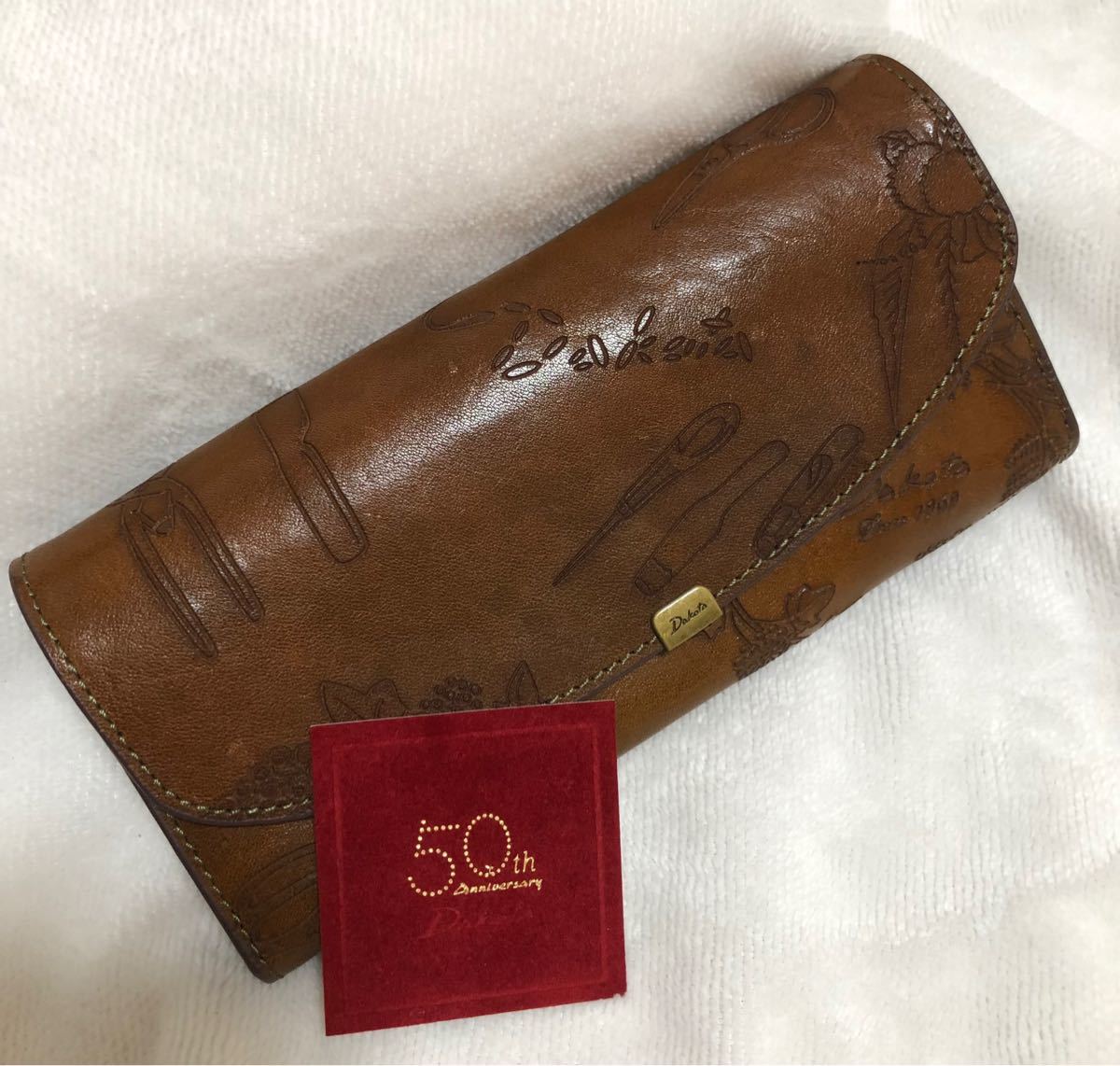 Dakotaダコタ50周年 アルティジャーナ長財布 カードポケット16枚 Dakotaダコタ50周年 アルティジャーナ長財布 カードポケット16枚