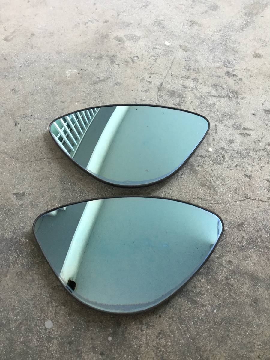 * Subaru R2 original option blue mirror lens / rare 