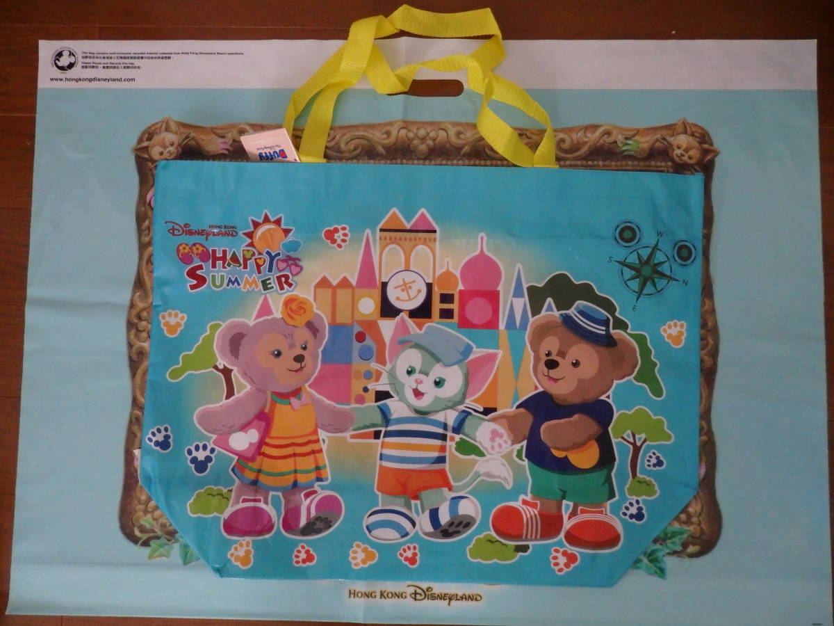  prompt decision! new goods * limitation Hong Kong Disney Land happy * summer 2017 Duffy Shellie May jelato-ni shopping bag tote bag 