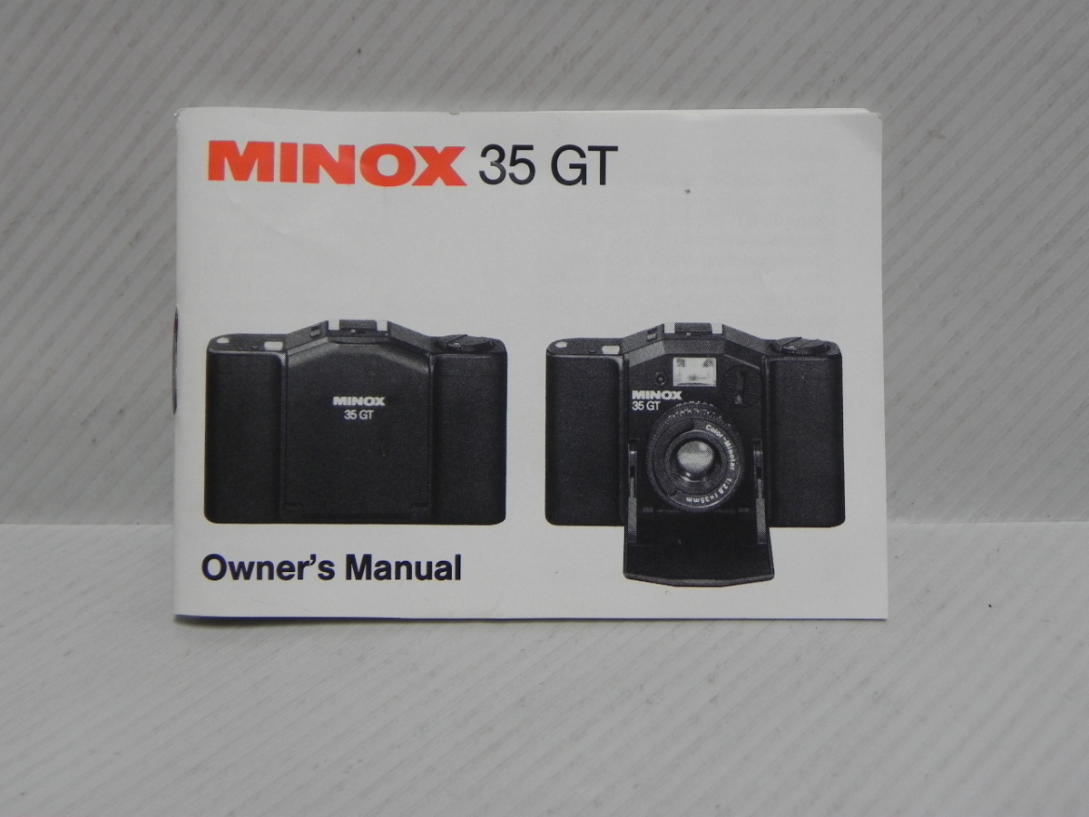 MINOX 35GT use instructions ( English )