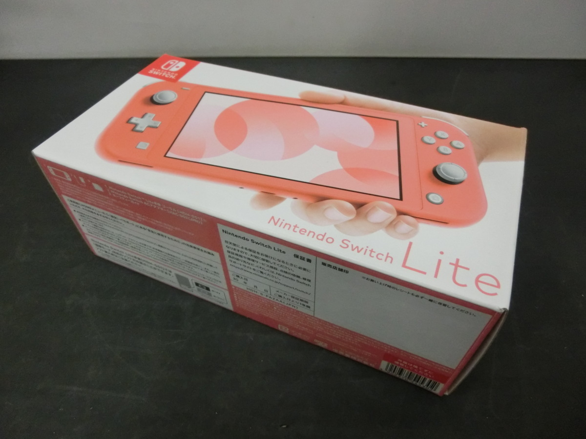 元気 Switch Nintendo Lite セット コーラルHDH-001 携帯用ゲーム本体