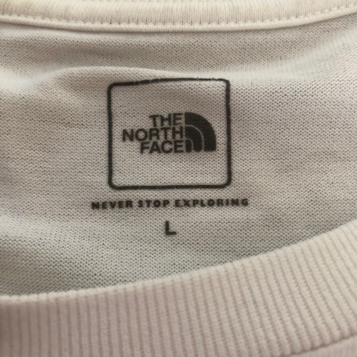 THE NORTH FACE ノースフェイス　Tシャツ 　ホワイト