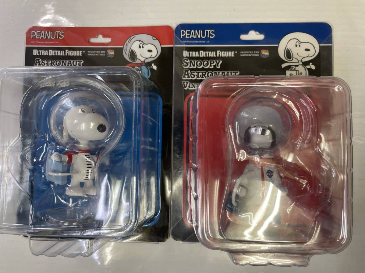 メディコムトイ UDF PEANUTS 『アストロノーツヴィンテージVer.』『アストロノーツ コミックver.』ウルトラディテールフィギュア_画像1