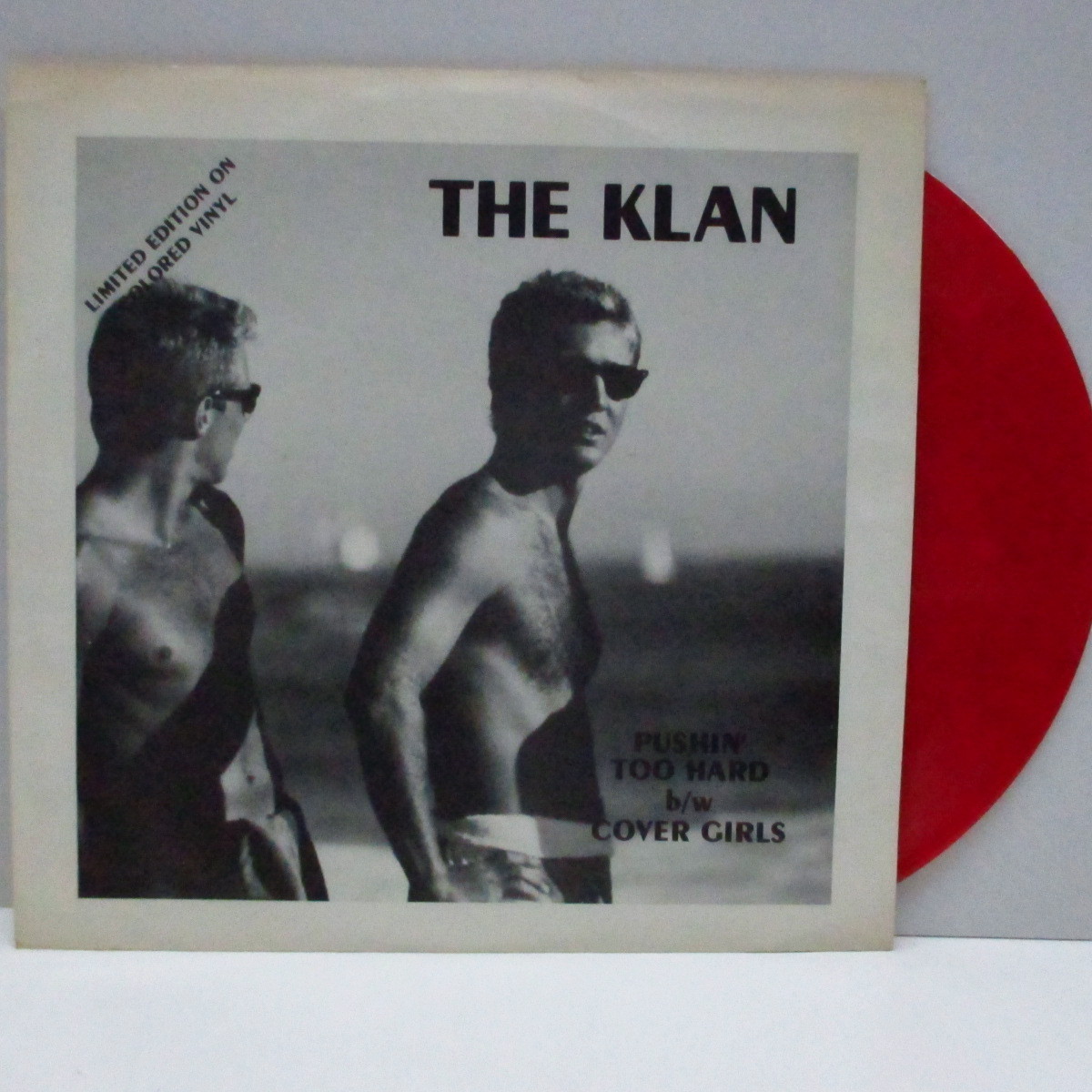 KLAN， THE-Pushin' Too Hard US Ltd.Reissue Red Vinyl 7+PS