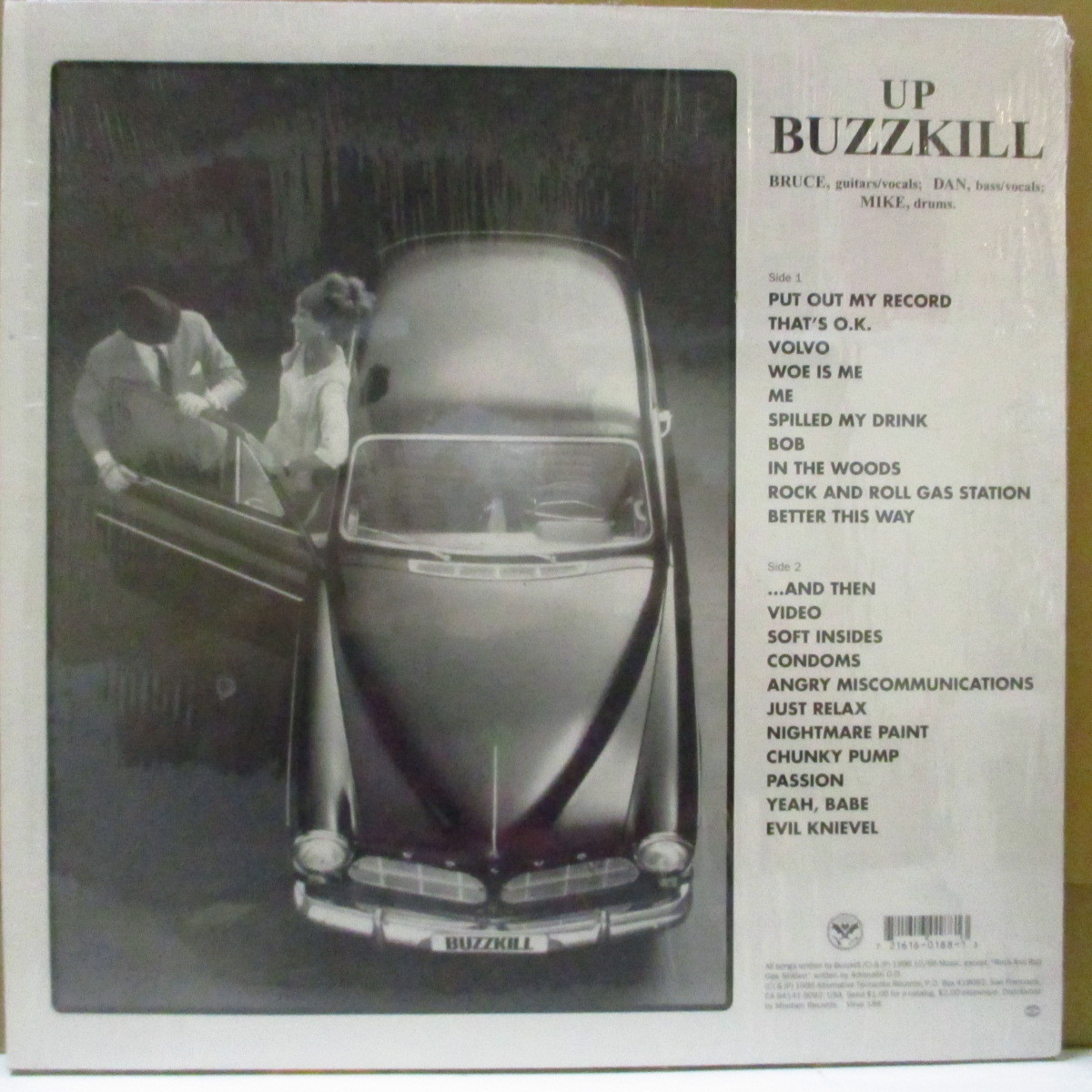 BUZZKILL-Up (US Orig.LP+Insert)_画像2