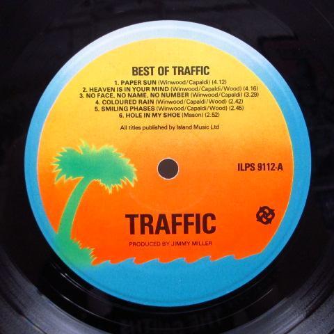 TRAFFIC-Best Of Traffic (UK 70's Re LP/Blue Rim)_画像3