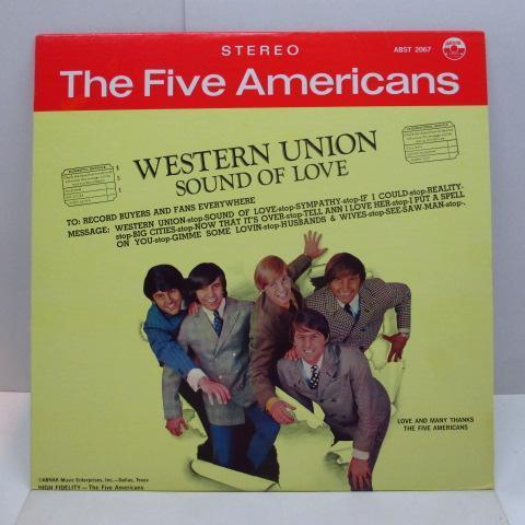 FIVE AMERICANS-Western Union (US Orig.Stereo LP)_画像1