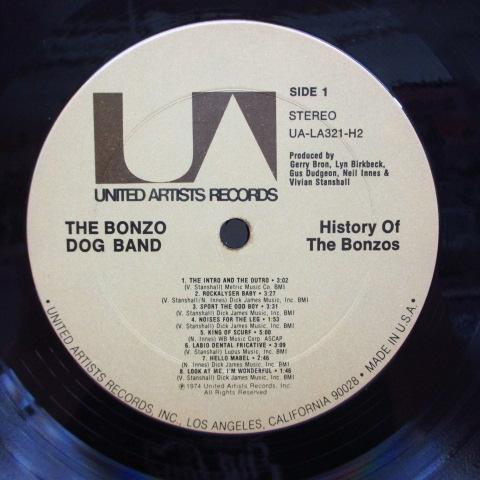 BONZO DOG BAND-The History Of The Bonzos (US Orig.2xLP)_画像3