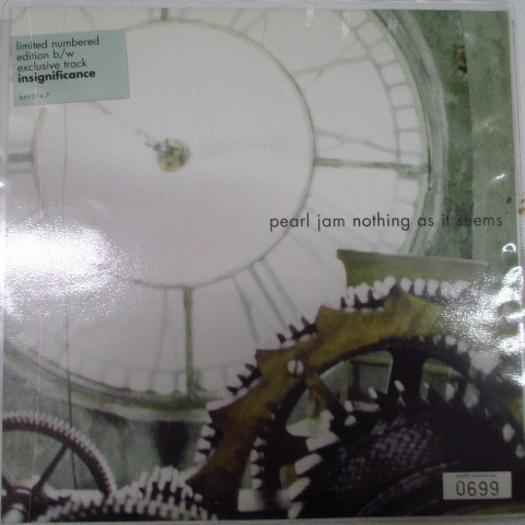 PEARL JAM-Nothing As It Seems (UK Ltd.Green Vinyl 7)_画像1