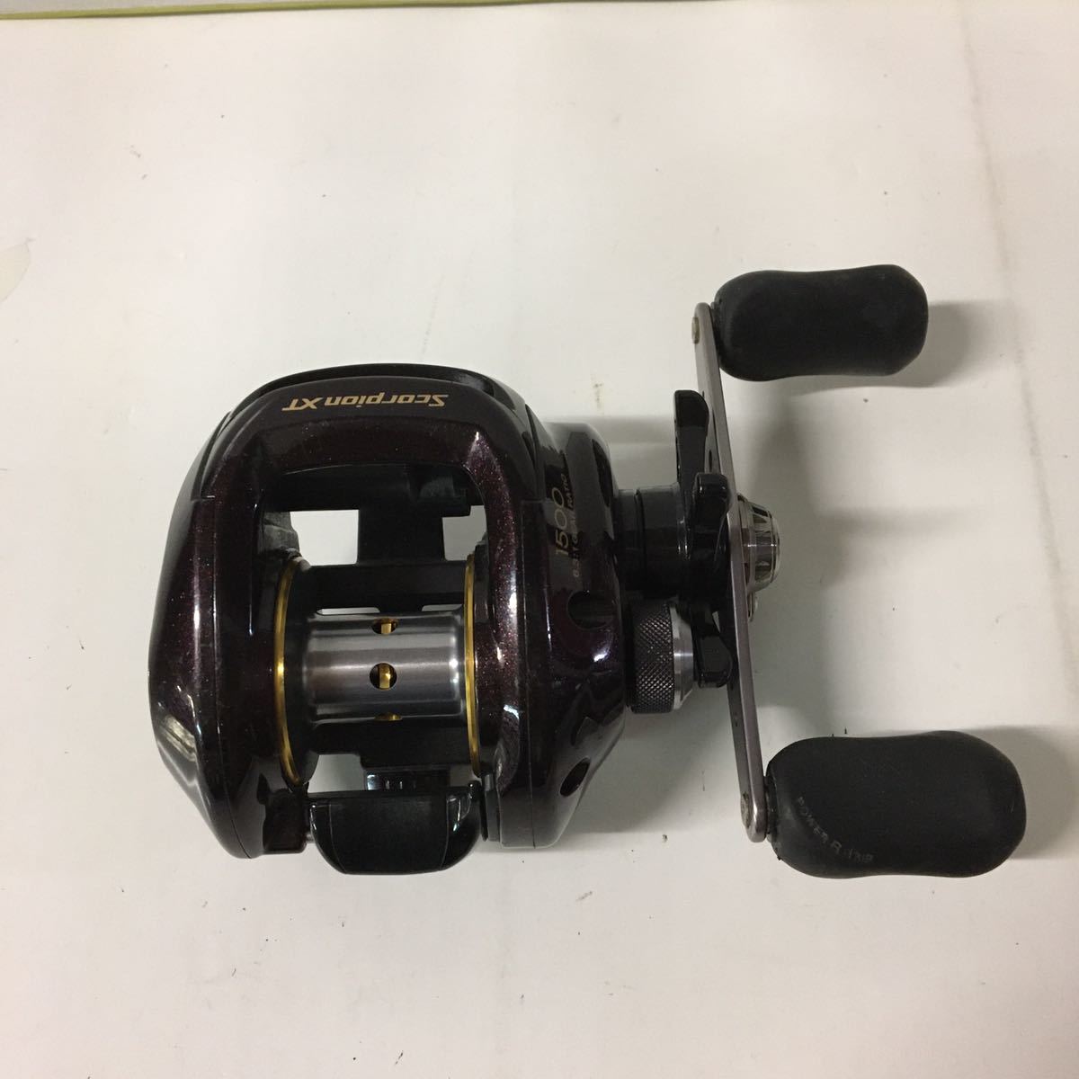 ★シマノ shimano Scorpion XT 1500 右ハンドル　スコーピオン　ベイトリール_画像3